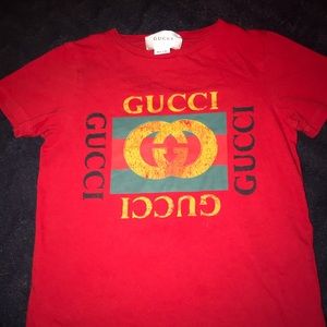 Little boys Gucci shirt